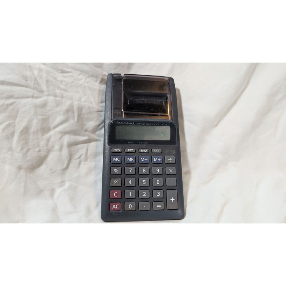 Radioshack EC-3031 VTG Calculator -untested-